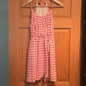 FRANCHESCA’s faux wrap dress/long tunic M EUC